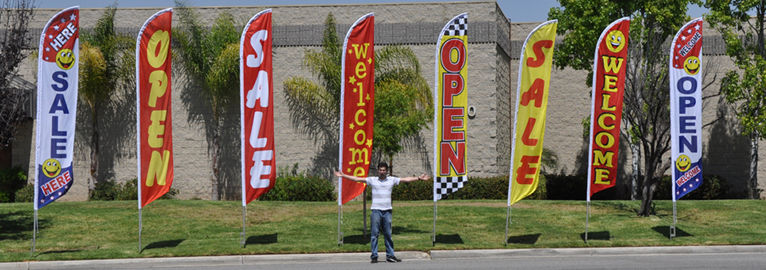Flags for Business Advertising
