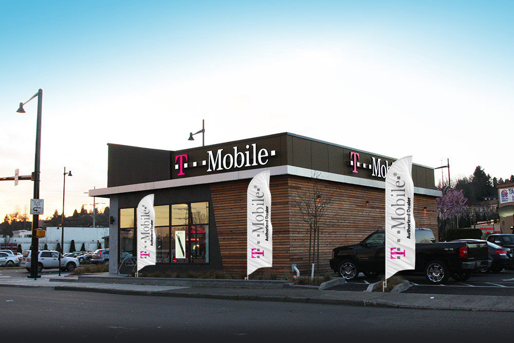 t mobile store feather flags