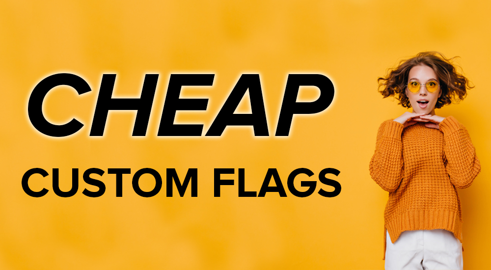 cheap custom flags