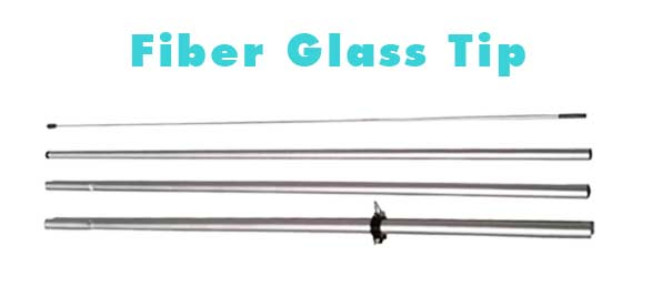 fiber-glass-tip feather flag pole kit
