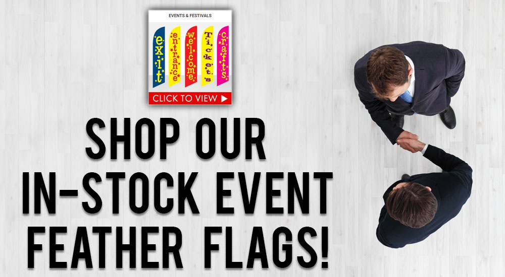 shop in-stock event feather flags