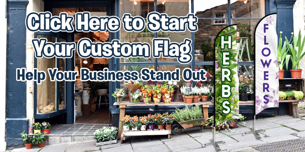 Custom Feather Flags for your Business