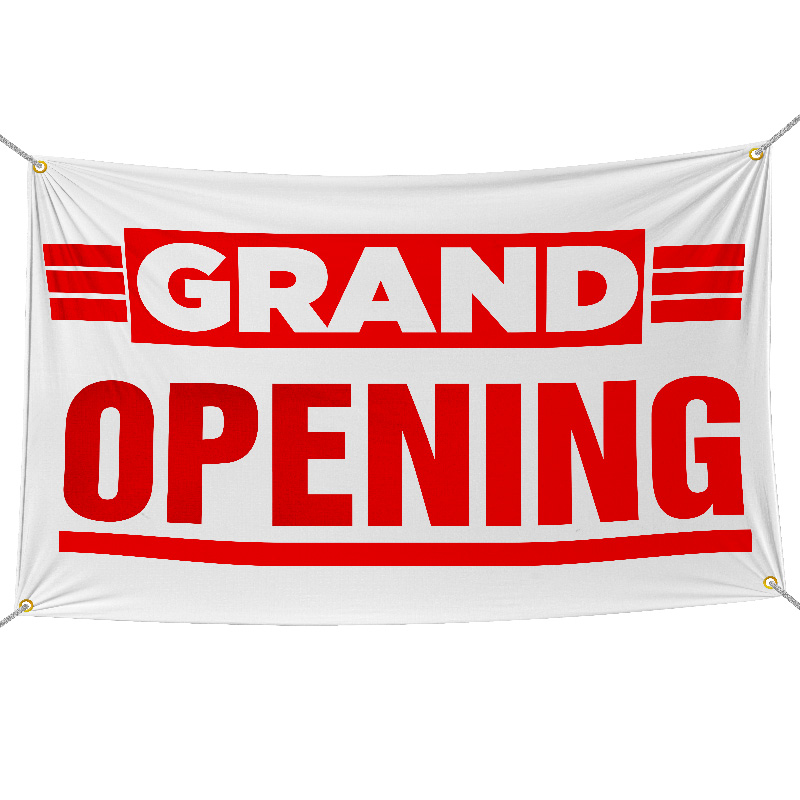 grand opening flag