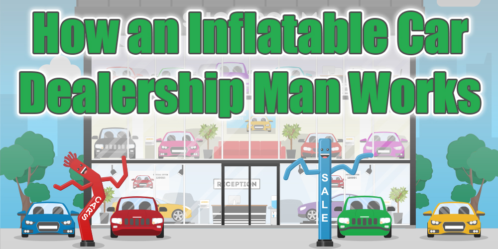 How an Inflatable Car Dealership Man Works