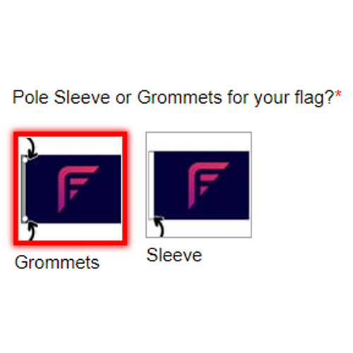 Pole Sleeve or Grommets
