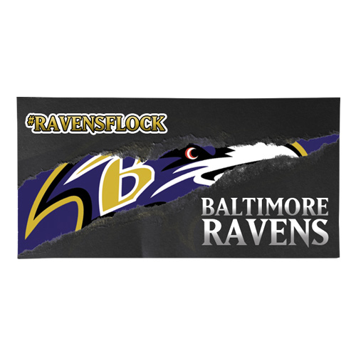 Ravens Vinyl Banner Mock Up
