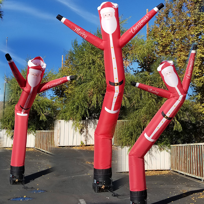 Santa inflatable air dancers