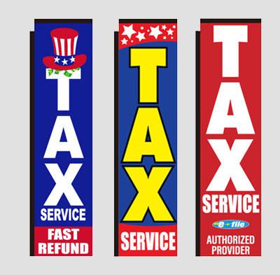income tax rectangle flags