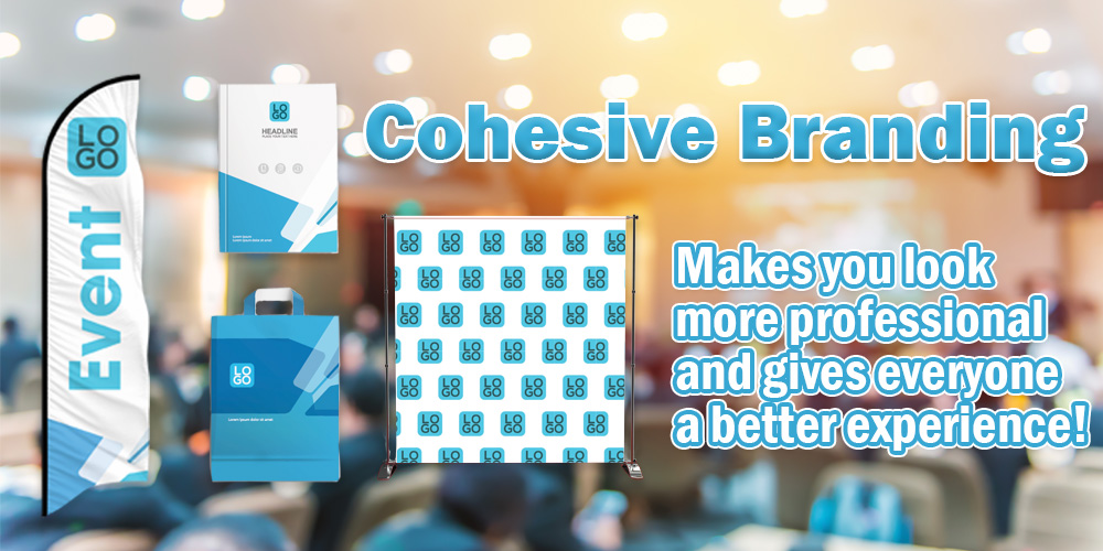 cohesive branding is important for corporate events
