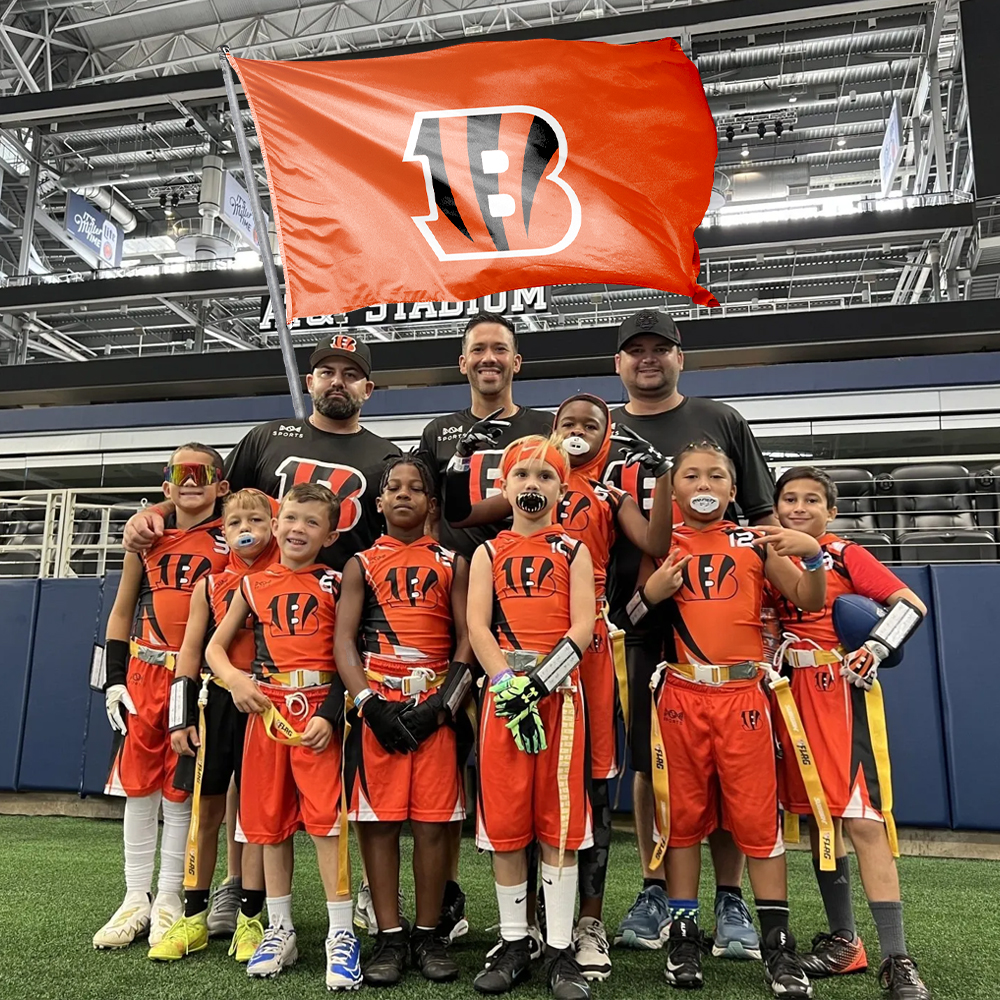 custom 3x5 flag youth football team