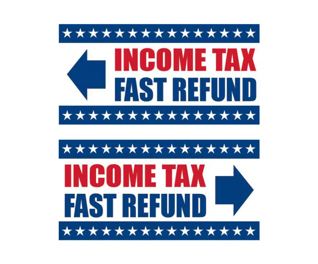 Income tax fast refund design