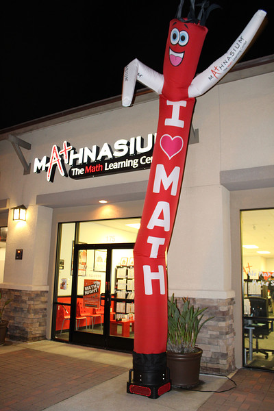 Inflatabase “I Love Math” Tube Man