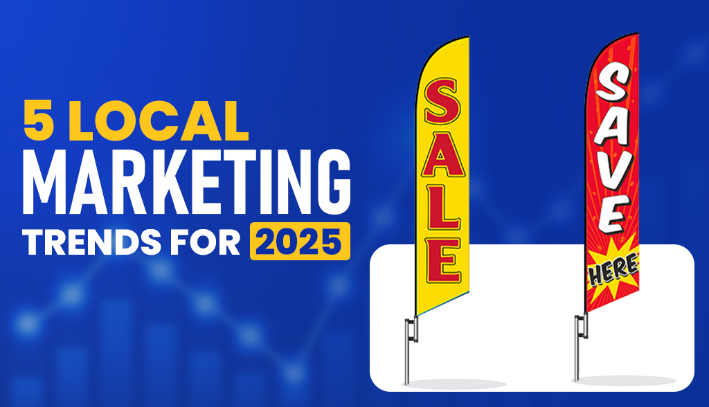 5 Local Marketing Trends for 2025 graphic