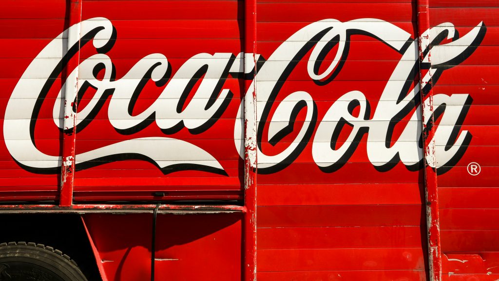 red Coca Cola sign