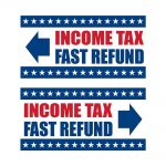 Tax Service Vinyl Banners – Pack of 2