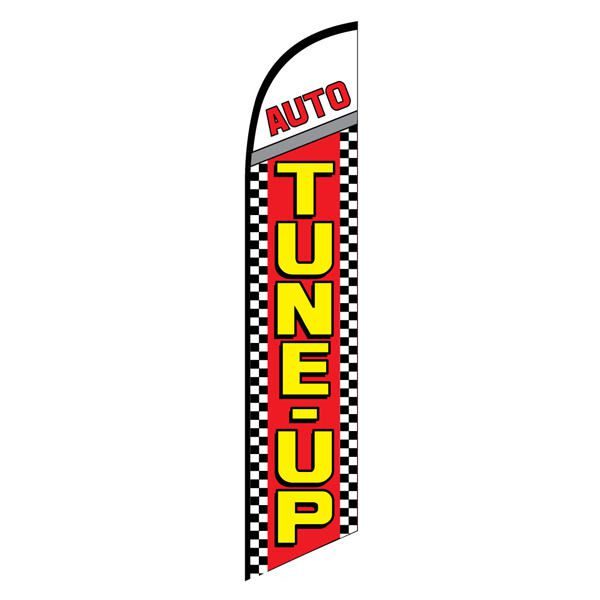 Auto Tune-up feather flag is a must have for vehicle service shops