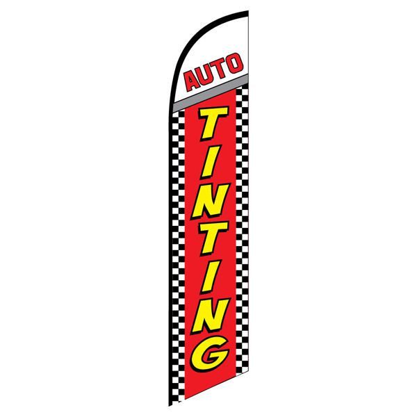 This Auto Tinting Banner Flag is known to increase your sales!
