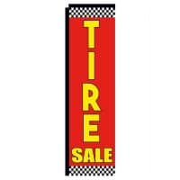 Tire Sale Rectangle Flag