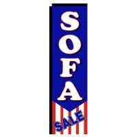 Sofa Sale Rectangle Flag