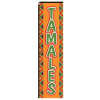 Tamales Rectangle Banner Flag