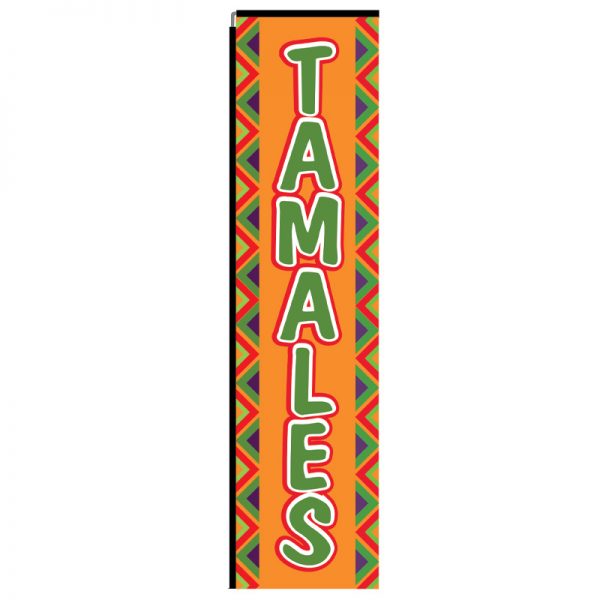 312NS10195 Tamales Rectangle Boomer Flags