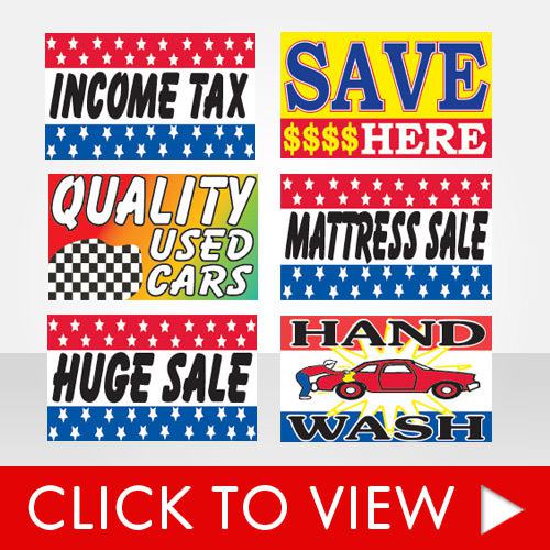 3x5 Flags with slogans for businesses