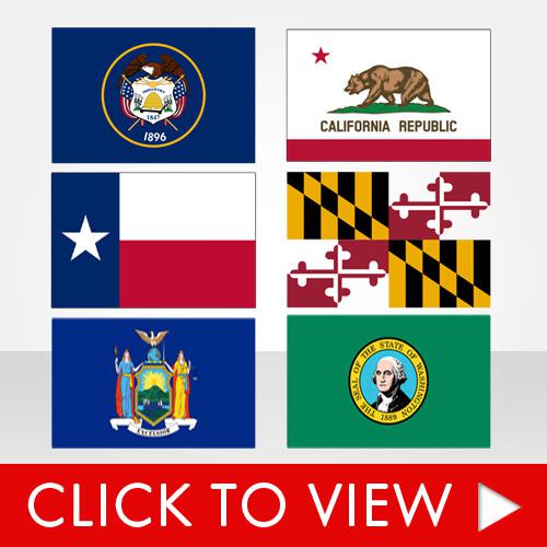 3x5 State Flags