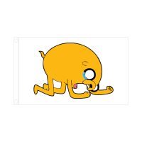 Jake the Dog Adventure Time Meme 3×5 Flag