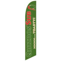 Quiznos feather flag