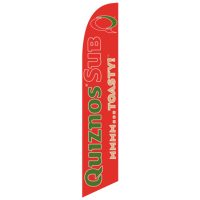 Quiznos Feather Flag