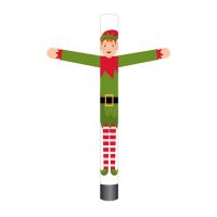 Holiday Elf Air Inflatable Tube Man – 6FT In-Stock