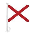 Alabama Window Clip-on Flag