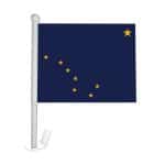 Alaska Window Clip-on Flag