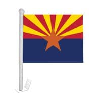 Arizona Window Clip-on Flag