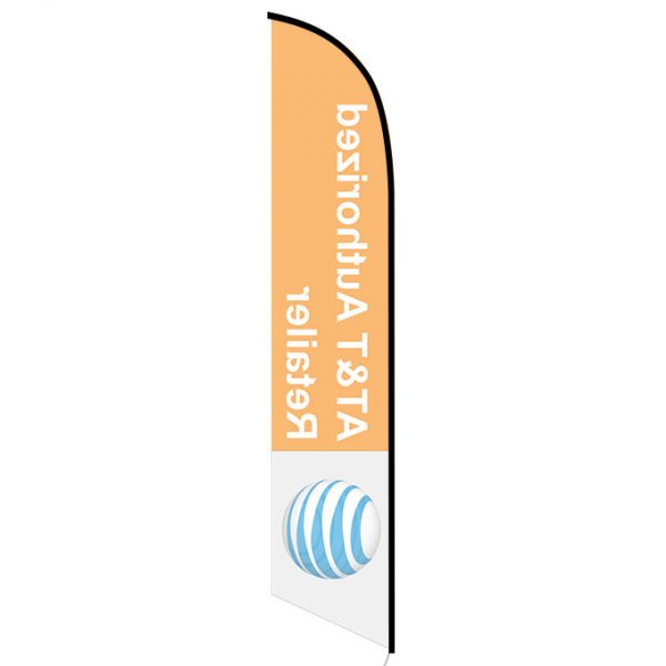 AT&T Authorized Retailer Feather Flag