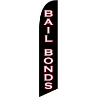 Bail Bonds Feather Flag Kit with Ground Stake