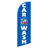 Small Car Wash Feather Flag