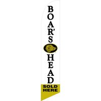 Boars Head Feather Flag Kit with Ground Stake