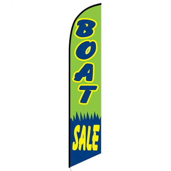 Boat Sale feather flag