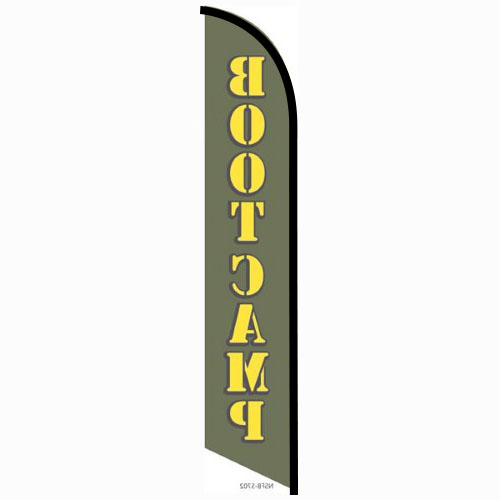 Bootcamp feather flag
