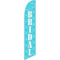 Bridal Feather Flag Kit with Ground Stake