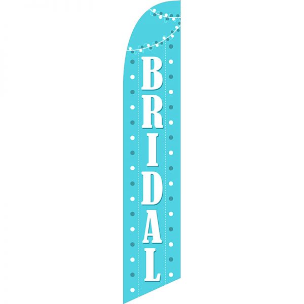Bridal Feather Flag