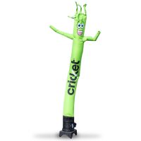 Green Cricket Air Inflatable Tube Man – 6FT In-Stock