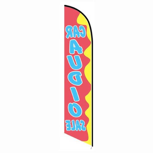 Car-Audio-Sale-Red-and-Yellow-Feather-Flag-FFN-5115