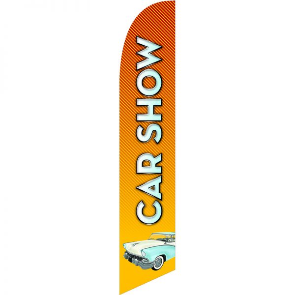 Car Show 1 Feather Flag