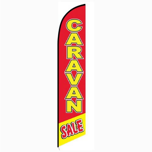 Caravan Sale banner flag