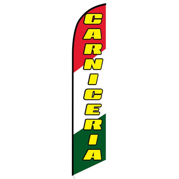 Carniceria feather flag