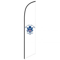 Coast Guard Feather Flag