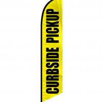 Curbside Pickup Feather Flag FFN-CP-02452