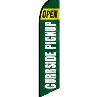Curbside Pickup Feather Flag FFN-CP-02453